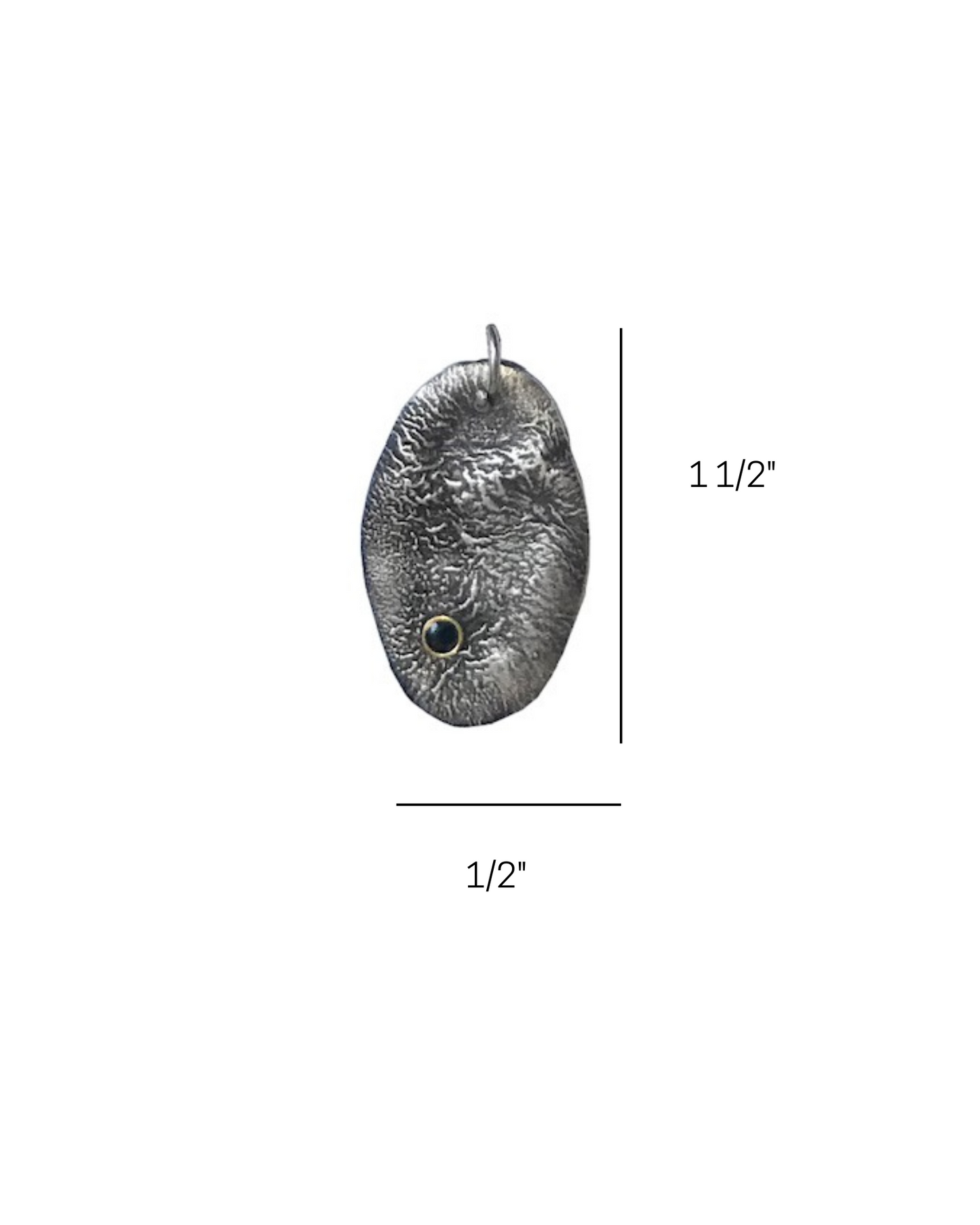 Hope Talisman pendant measurements