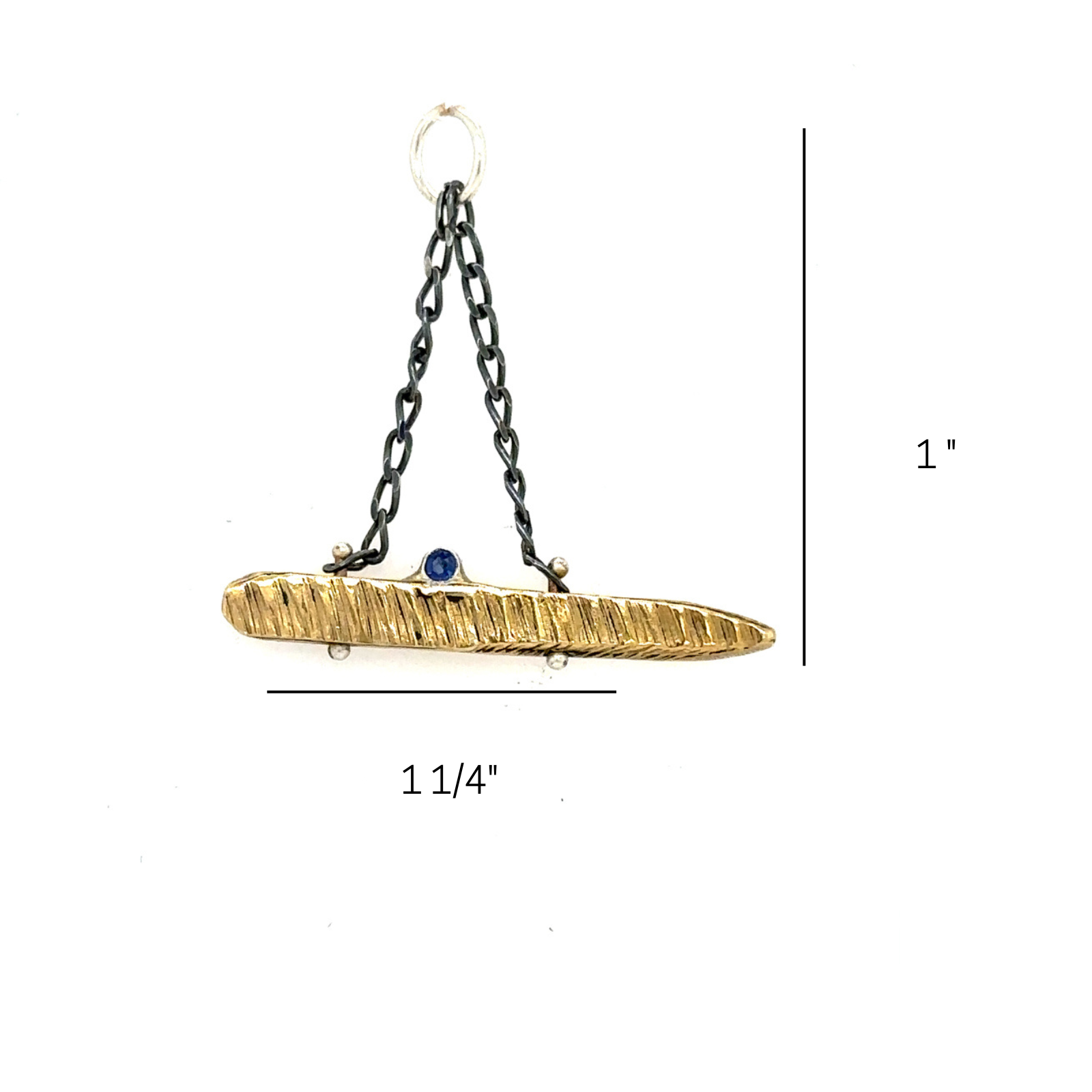 Balance Talisman Pendant measurements
