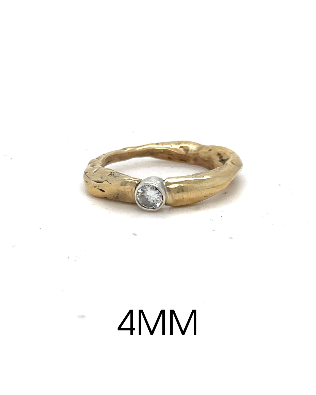 4mm Shinrai 18kt Gold Ring