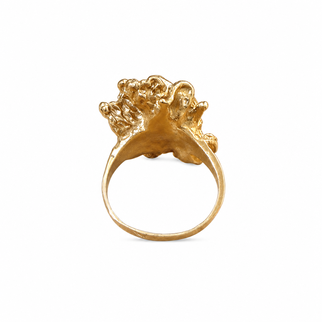 Back side of Freshwater Pearl Ring from Chikahisa Ancestor Collection