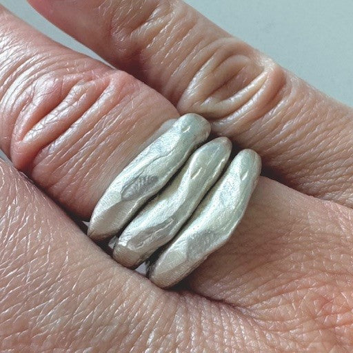 Alchemist Stacking Rings Silver