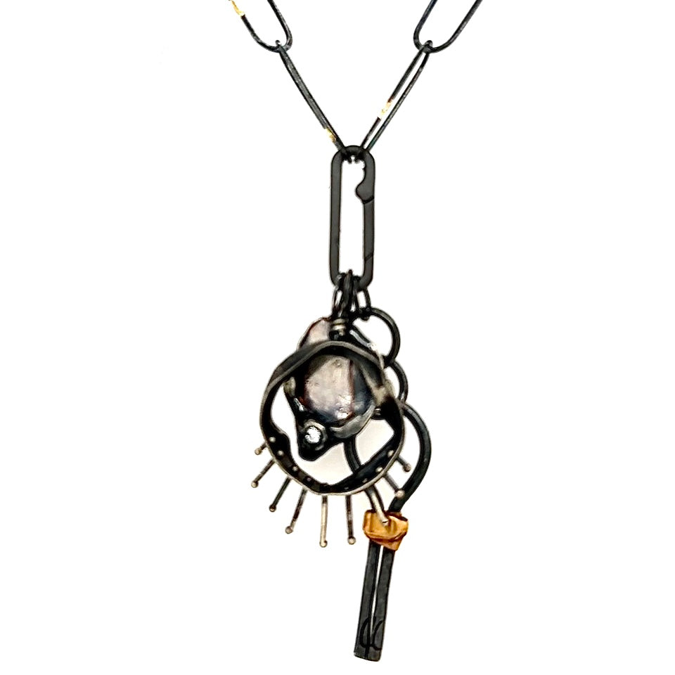The Reflection Talisman was created to encourage us to take moments of reflection, to think about what we have done well, and to pay attention to areas where we need to redirect. Without reflection, we can get caught in a loop. With reflection, we gain perspective and are better prepared to take on life's challenges.