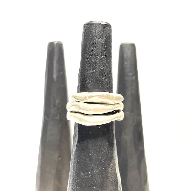 Alchemist Stacking Rings Silver
