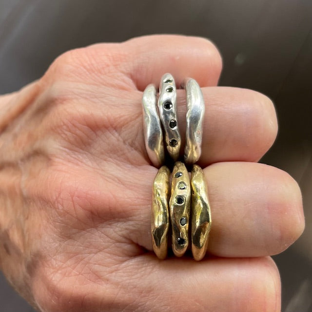 Connection Stacking Set in Bronze