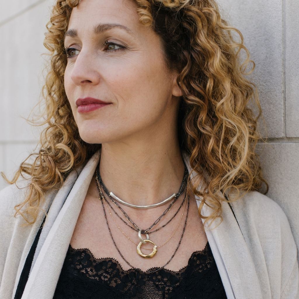 Layered Anchored Ascent Necklace Set