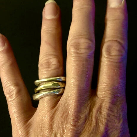 Element Ring in Silver