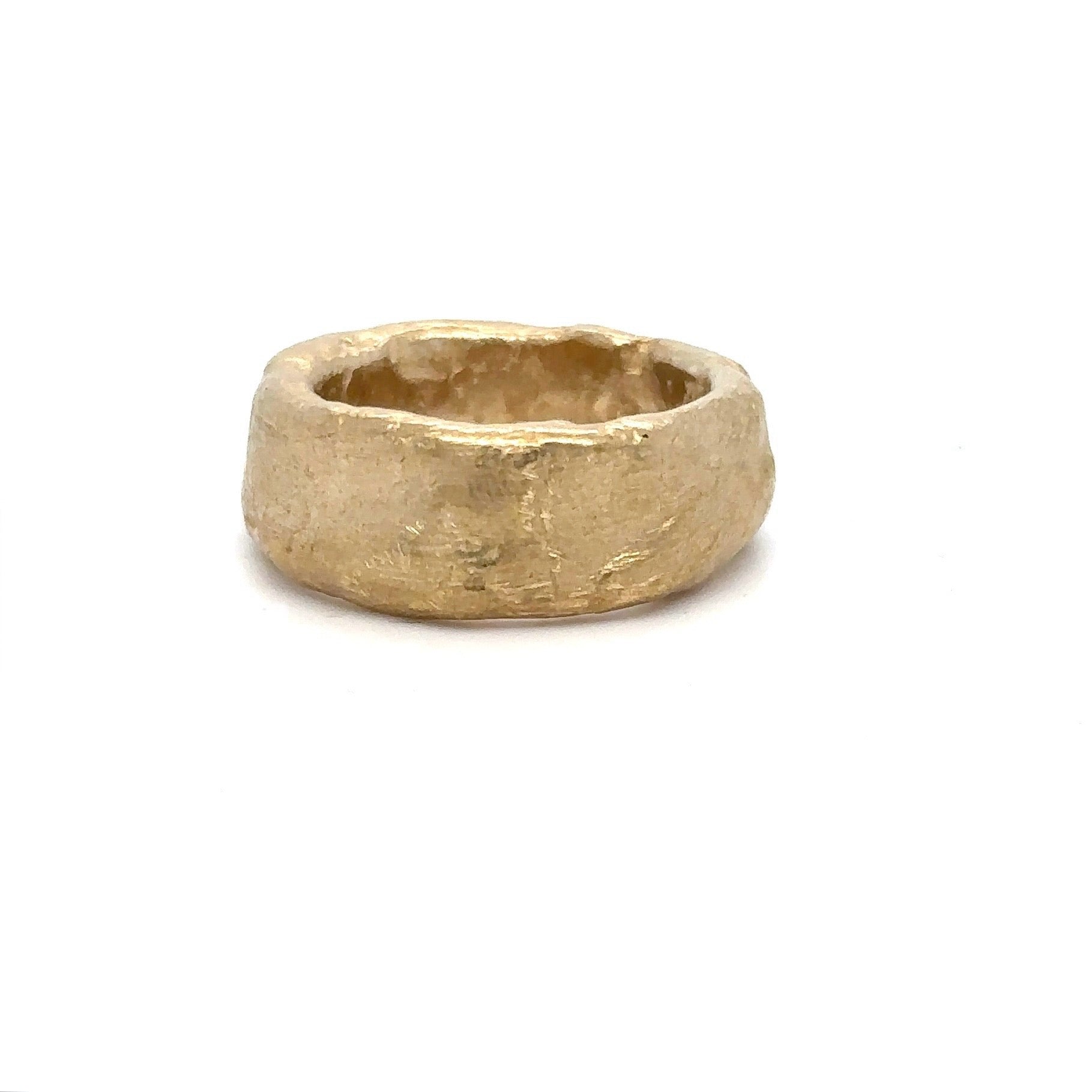Rebel Ring in Bronze close up