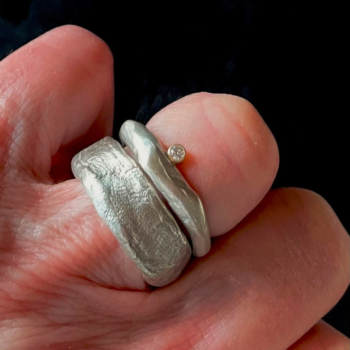 Rebel Ring in Silver