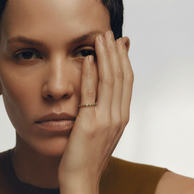 Ritual Noir Ring on Model