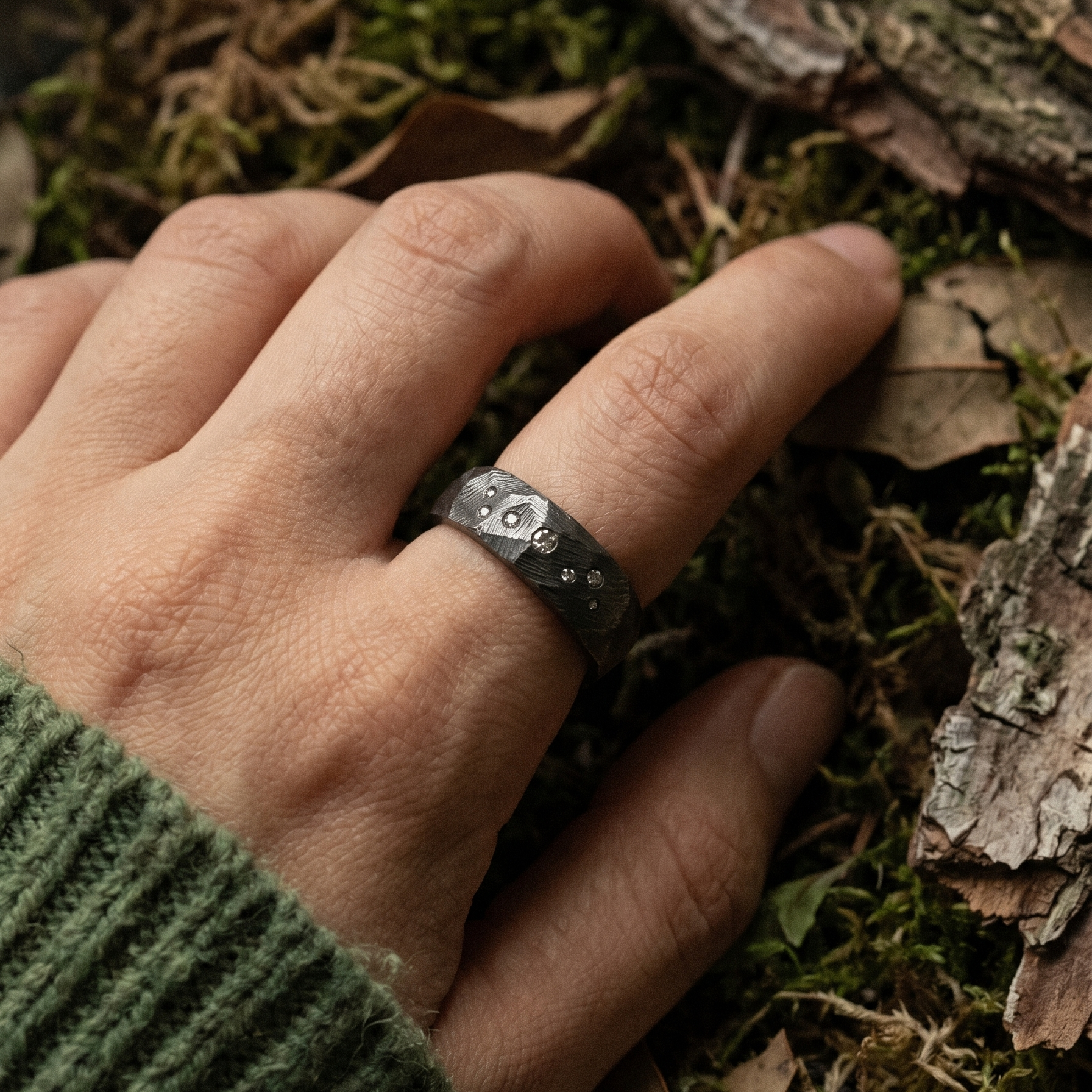 Venus Ring on Model