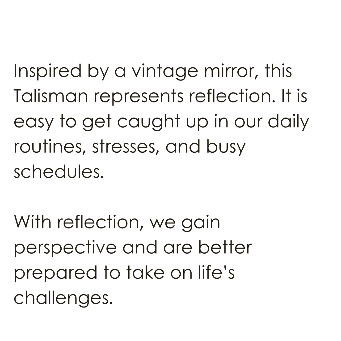 Reflection Talisman Earring