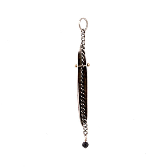 I created the Strength Talisman to represent the Warrior within us all. You have the inner strength to get through even the toughest of things. Wear this Talisman to help protect you through whatever life throws your way. The black diamond represents the purity and goodness within you.