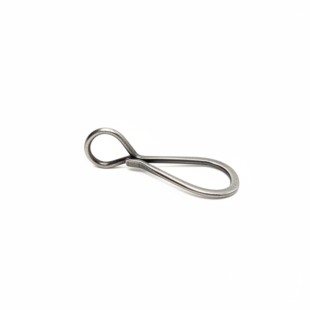 The Silver Tear Drop Connector measures approx 1" long and 3/8" wide. It's designed to easily attach your Talisman Pendants. Will slide over most chains.