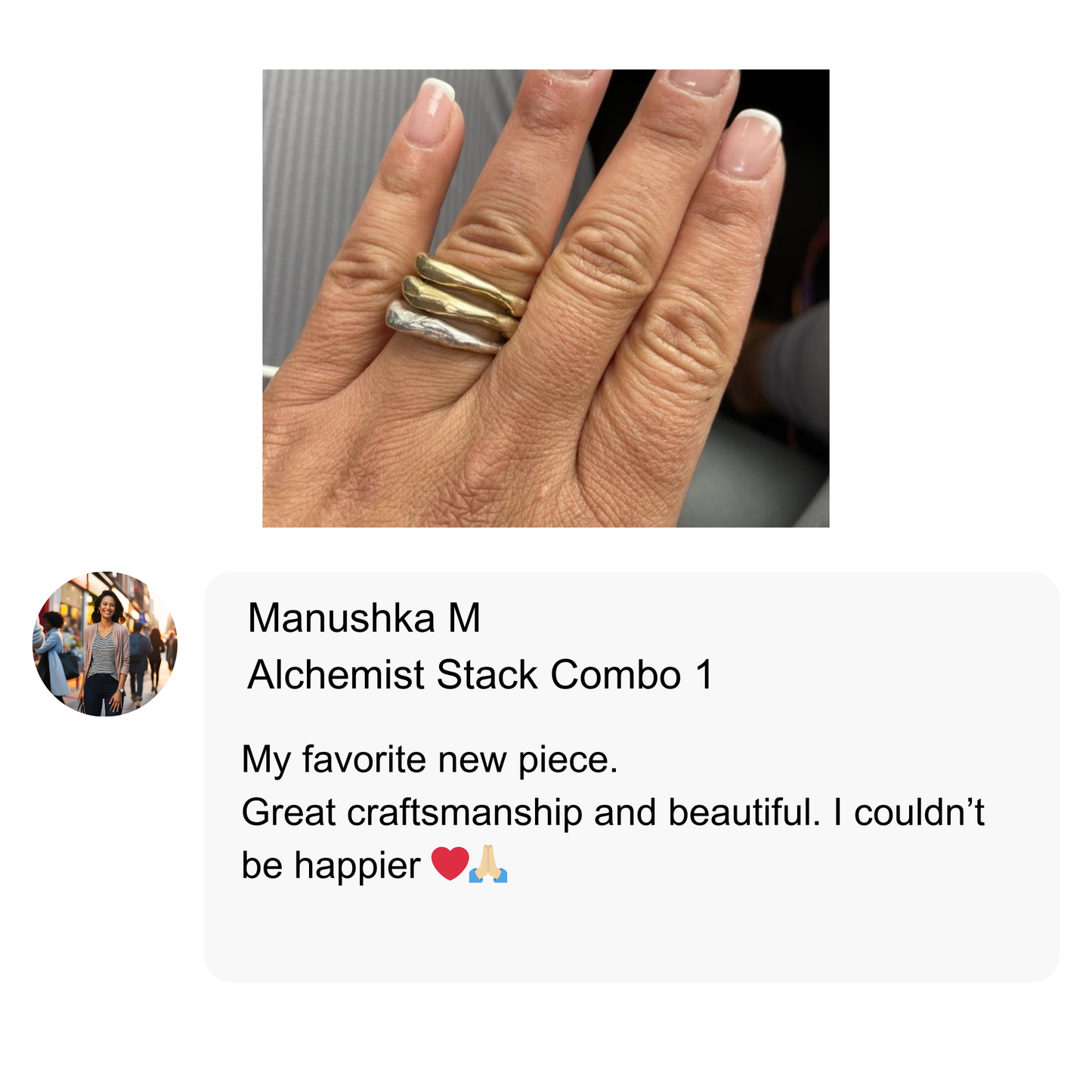Alchemist Stacking Rings Combination 1