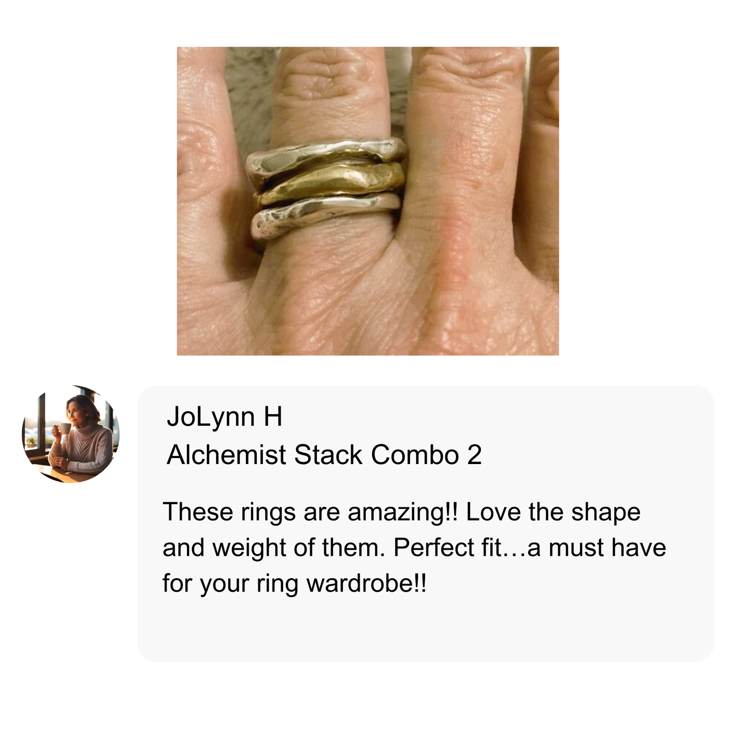 Alchemist Stacking Rings Combination 2