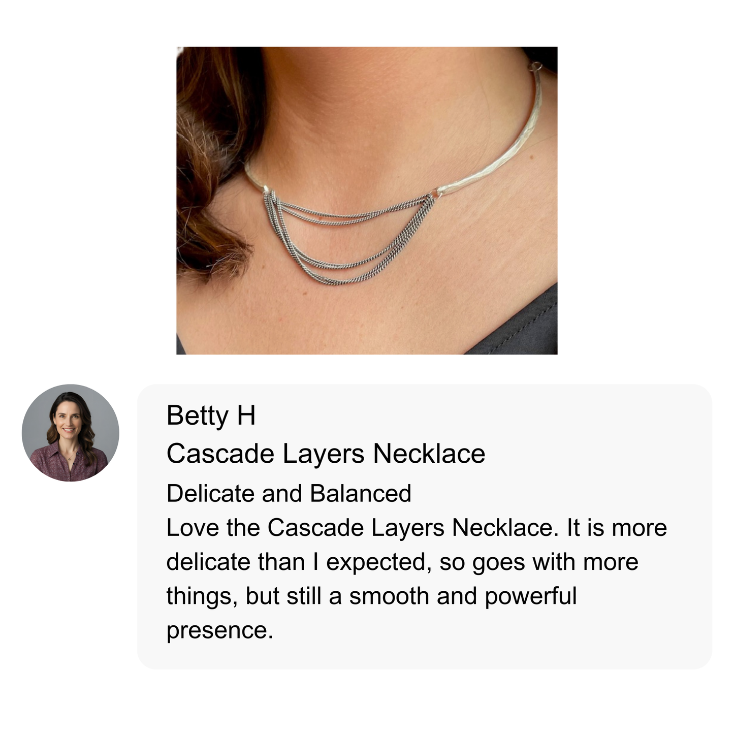 Cascade Layers Necklace