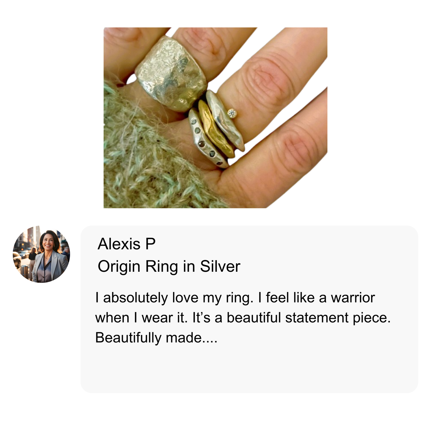 Origin Ring in Silver