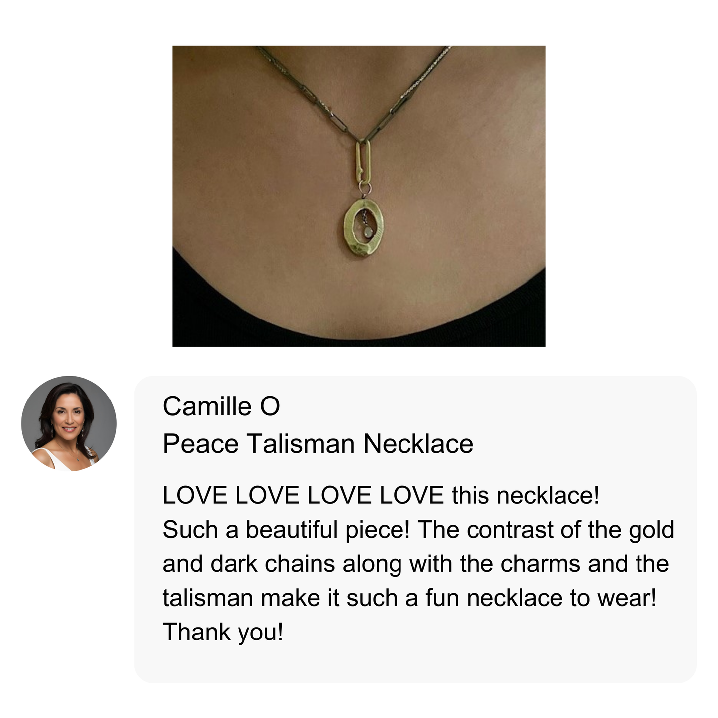 Peace Talisman Necklace