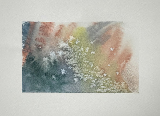 Ember 3 Watercolor original by Ann Chikahisa.