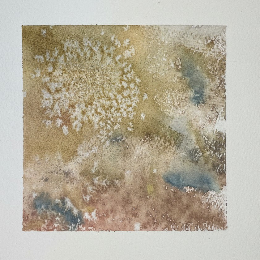 Flow 2 Watercolor original by Ann Chikahisa.