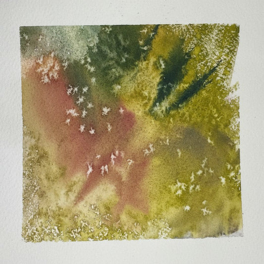 Flow 3 Watercolor original by Ann Chikahisa.