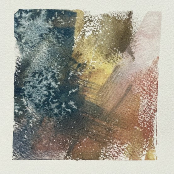 Flow 6 Watercolor original by Ann Chikahisa.