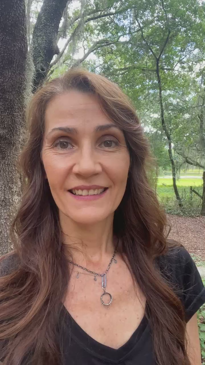 Video of the Healing Talisman Necklace by a customer