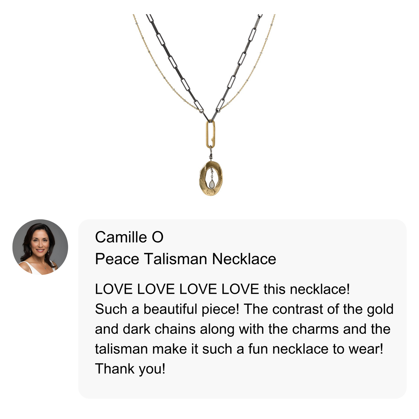 Peace Talisman Necklace