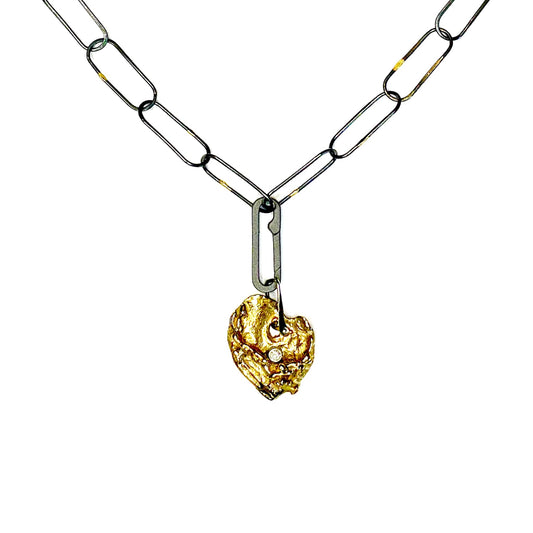 The Love Talisman Necklace is about all kinds of loves. It shows our battle scars, our wounds, the joys, and most of all, the beautiful connection love gives us.