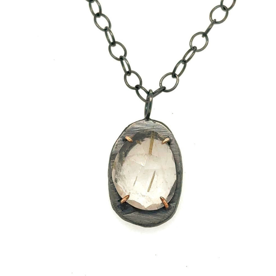 Mystic Small Gemstone Pendant