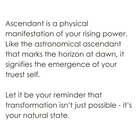 Inspiration of the Ascendant Talisman Pendant