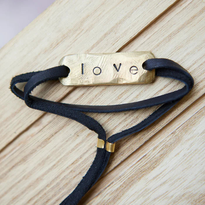 The Love Heals All bracelet not only raises awareness for PEHT (Patnership to End Human Trafficking but also equips survivors of human trafficking with valuable job skills. Profits of each bracelet sold go directly to PEHT. 