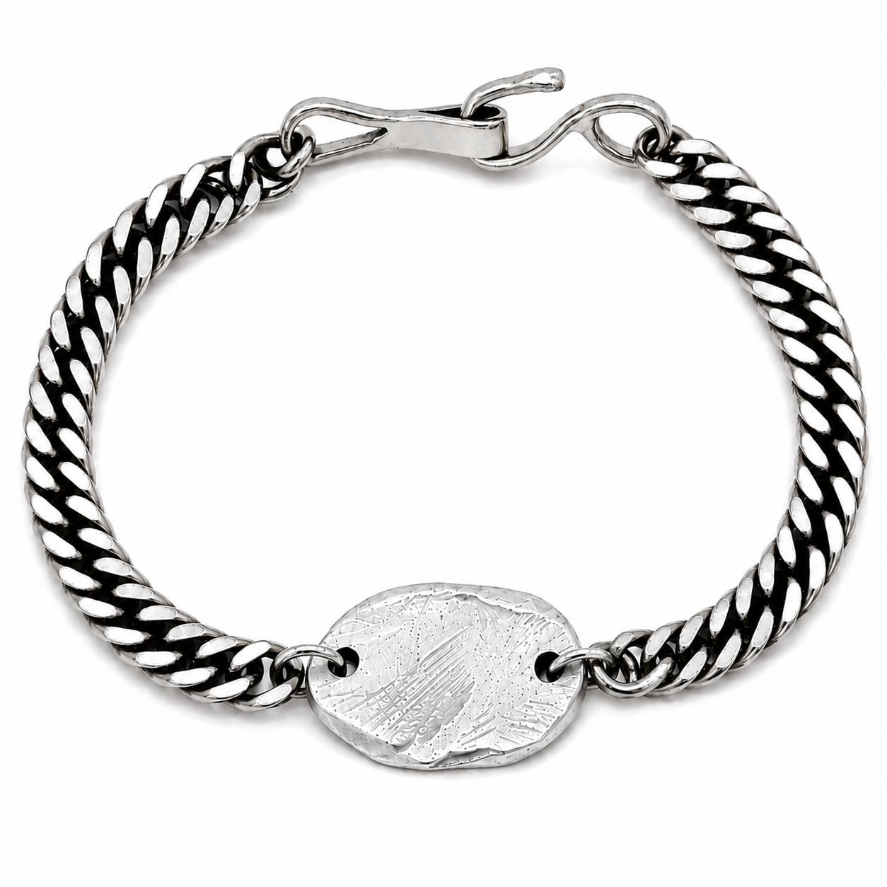 Hold Bracelet in SS top view 