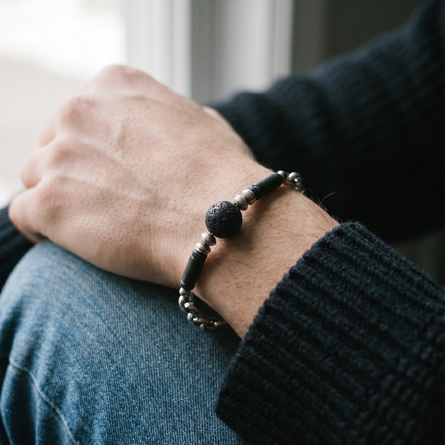 Bound Bracelet on Male Model