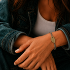 Hold Bracelet on female model