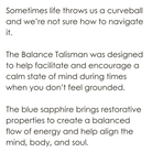 Balance Talisman Pendant meaning 