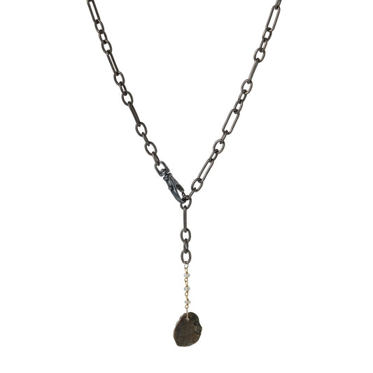 Shadow Path Lariat Necklace