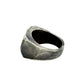 Ancient stargazers mapped the heavens to navigate transformation. This substantial statement ring captures their cosmic wisdom with its hand-textured surface and constellation of precisely placed diamonds. Each stone represents a significant celestial marker on your personal journey of becoming.