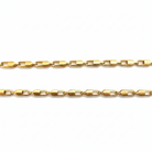 Close up detail of the chain of the Freshwater Pearl Necklace from the Chikahisa Ancestor Collection 