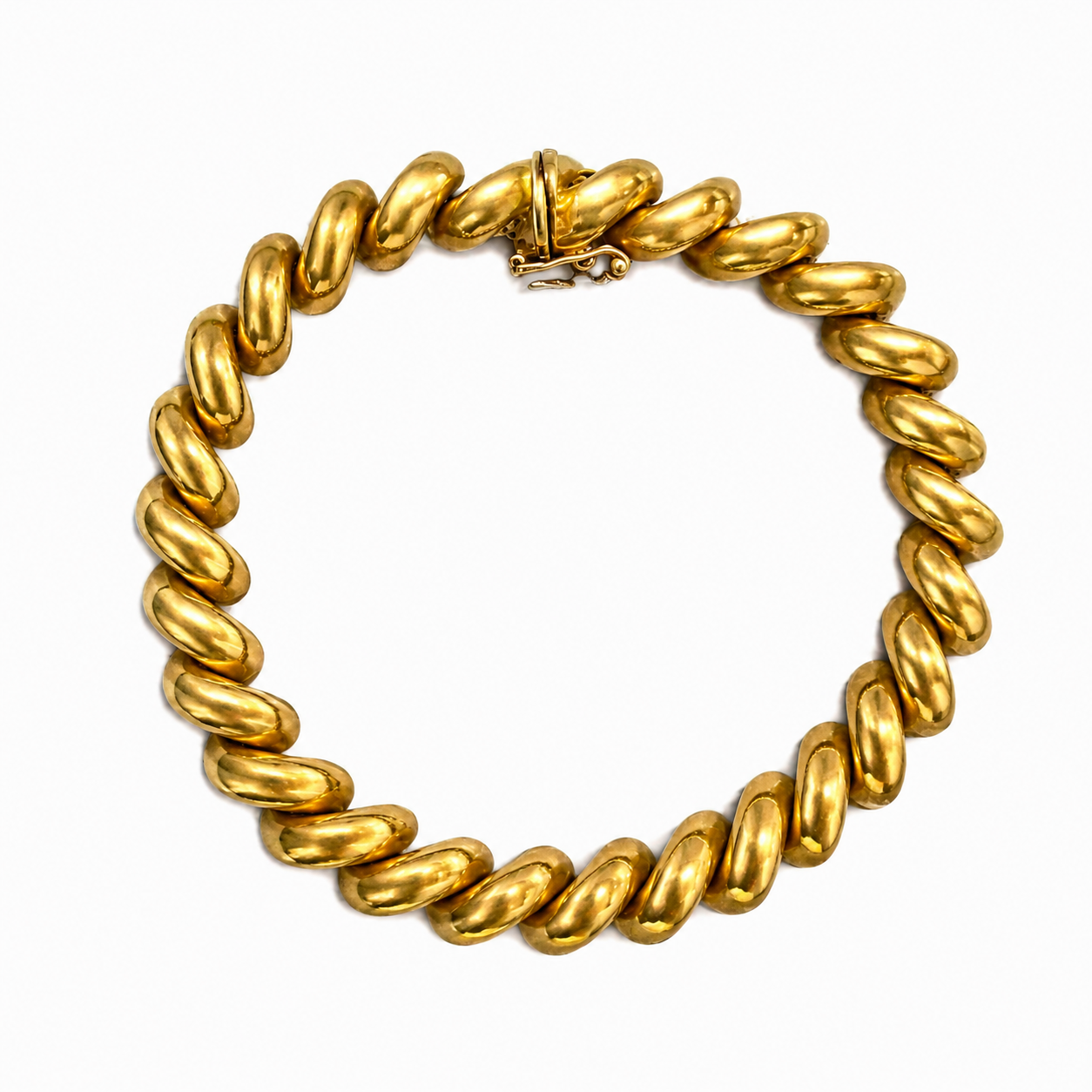Gold Rope Bracelet from Chikahisa Ancestor Collection 