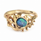 Back side of Opal Ring from Chikahisa Ancestor Collection 