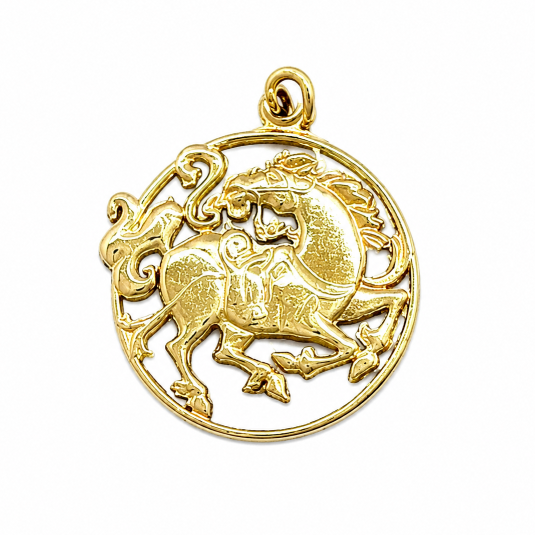 Year of the Horse Pendant from Chikahisa Ancestor Collection