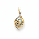 Back side of the Tahitian Pearl Necklace from the Chikahisa Ancestor Collection 