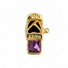 Markings on Amethyst and Gold Bracelet from the Chikahisa Ancestor Collection