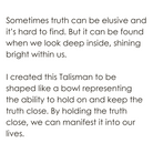 Truth Talisman Pendant Meaning 