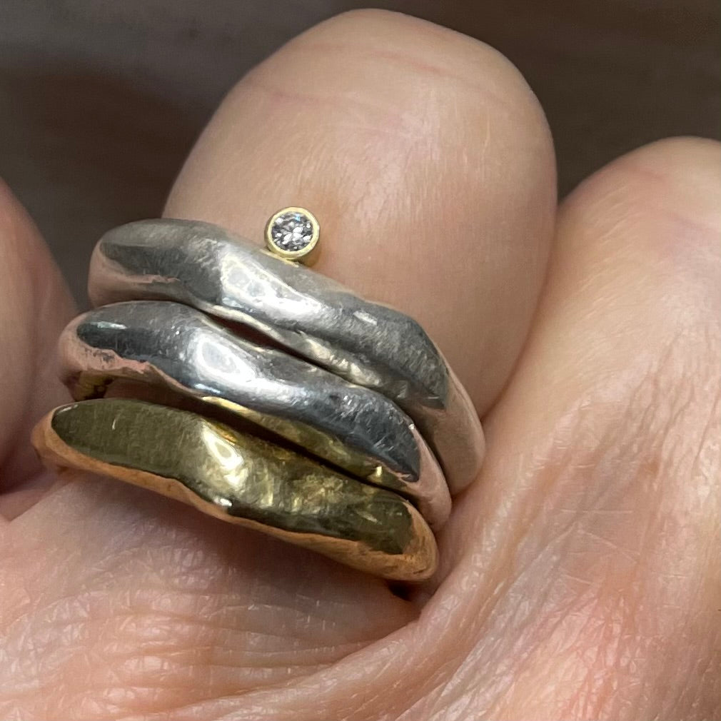 Dreamer Stack shown on persons hand