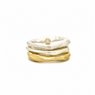 Unlock your inner dreamer with the Dreamer Stack. Combining the Alchemist and Odyssey rings, this stack will take you on an adventure you'll never forget. Dare to explore and reach new heights with the Dreamer Stack!  This lovely stack was featured in Sports Illustrated Swim.