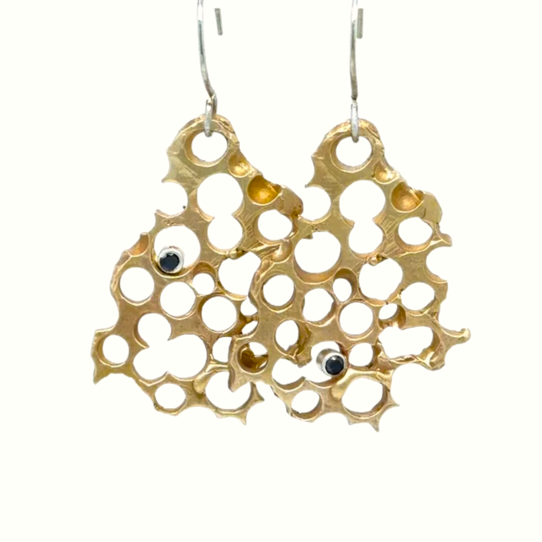 Swarm Earrings from the Hive Collection