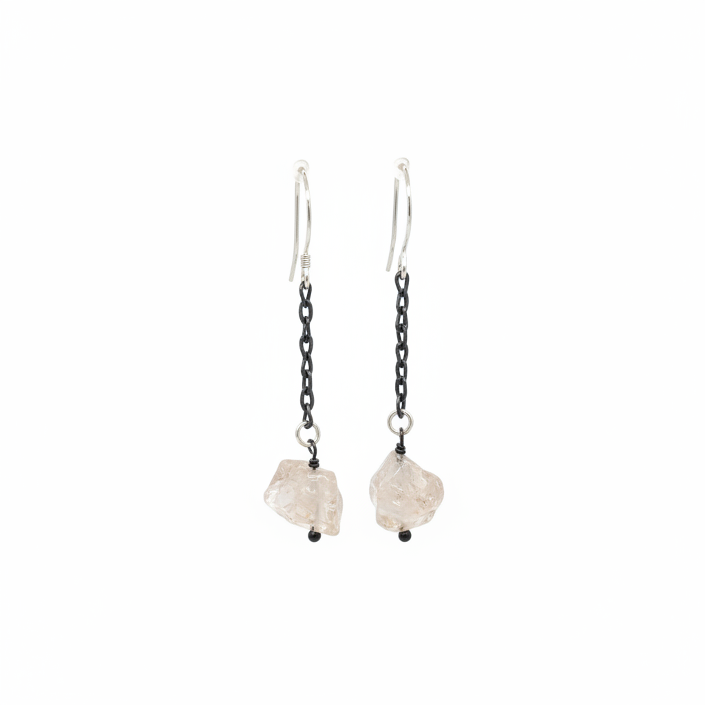 The Fracture Earrings from the Unbroken Collection