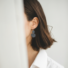 Twilight Drop Earring on model
